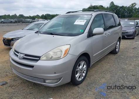 2005 Toyota Sienna Xle Limited z USA, uszkodzony, nr VIN 5TDZA22C25S266616